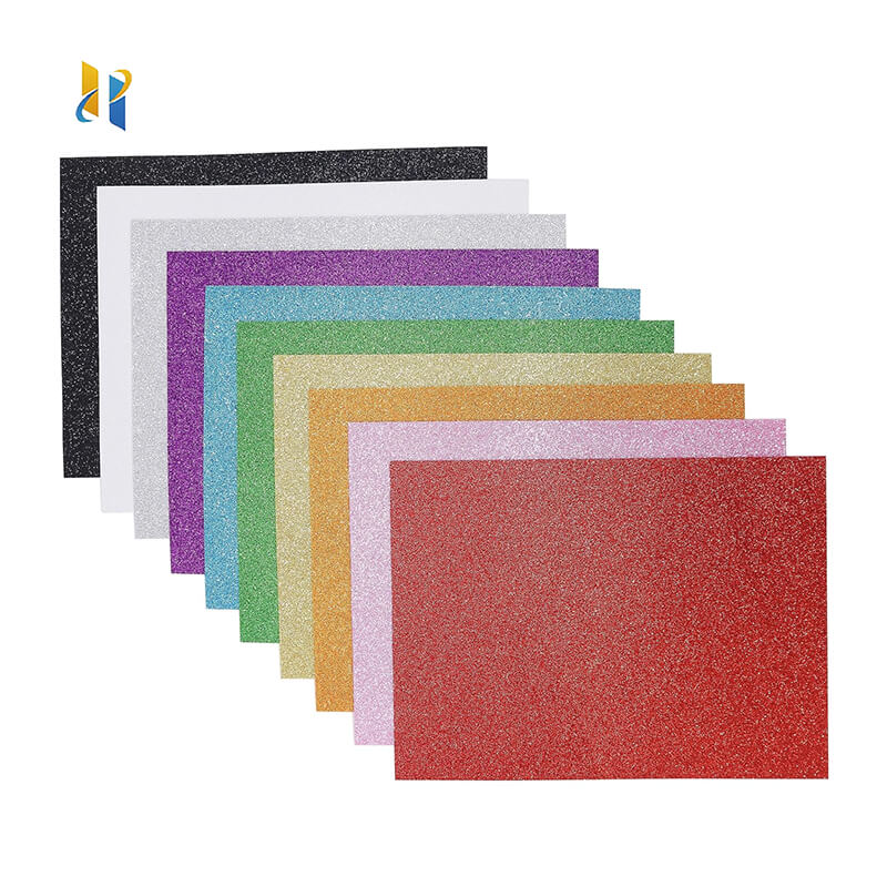 non adhesive glitter foam sheets